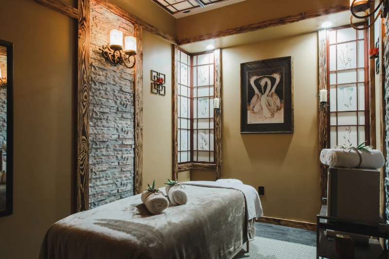 Relaxing Spa Interior